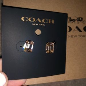 Coach earrings